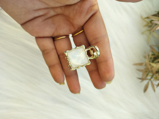 White Crystal Mini claw