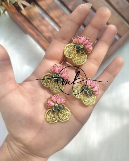 CIKA Lotus - 2C Hair Brooch -1 piece