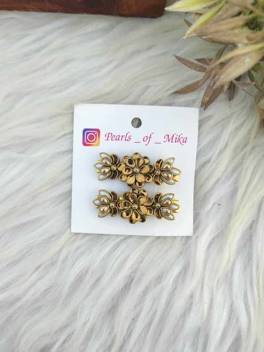 Kundan Alligator pin