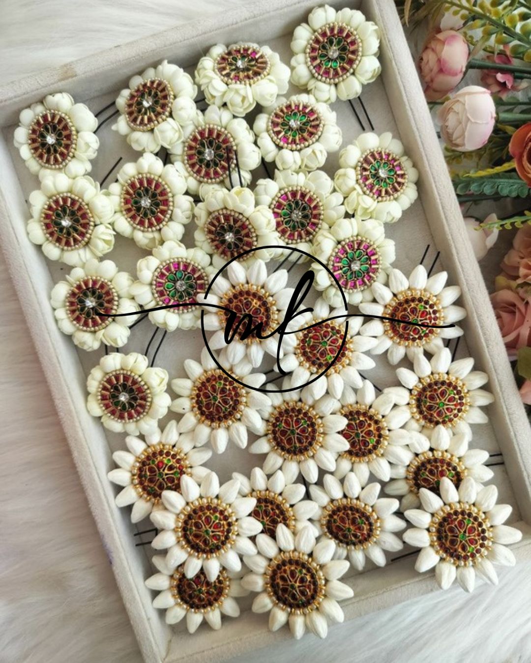Malli + Spire/Kemp Hair Brooch ARFL Return Gift Combo - Mix of 2 designs