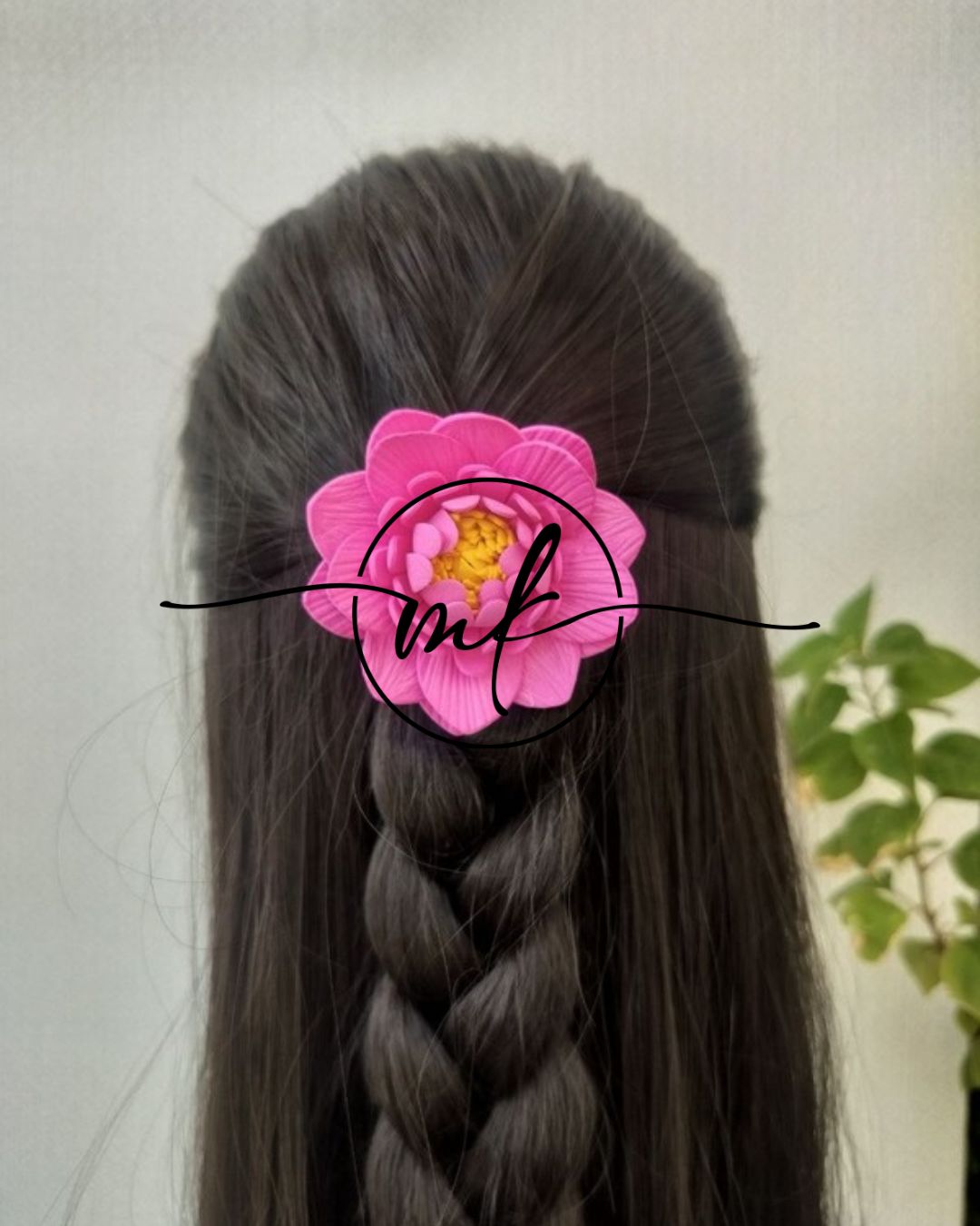 Lotus Big ARFL Hair brooch